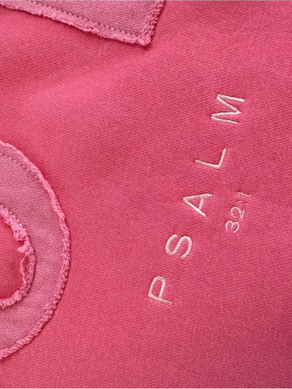 Pink Logo Hoodie  - GLO God’s Love Overcomes - Picture 2 of 4